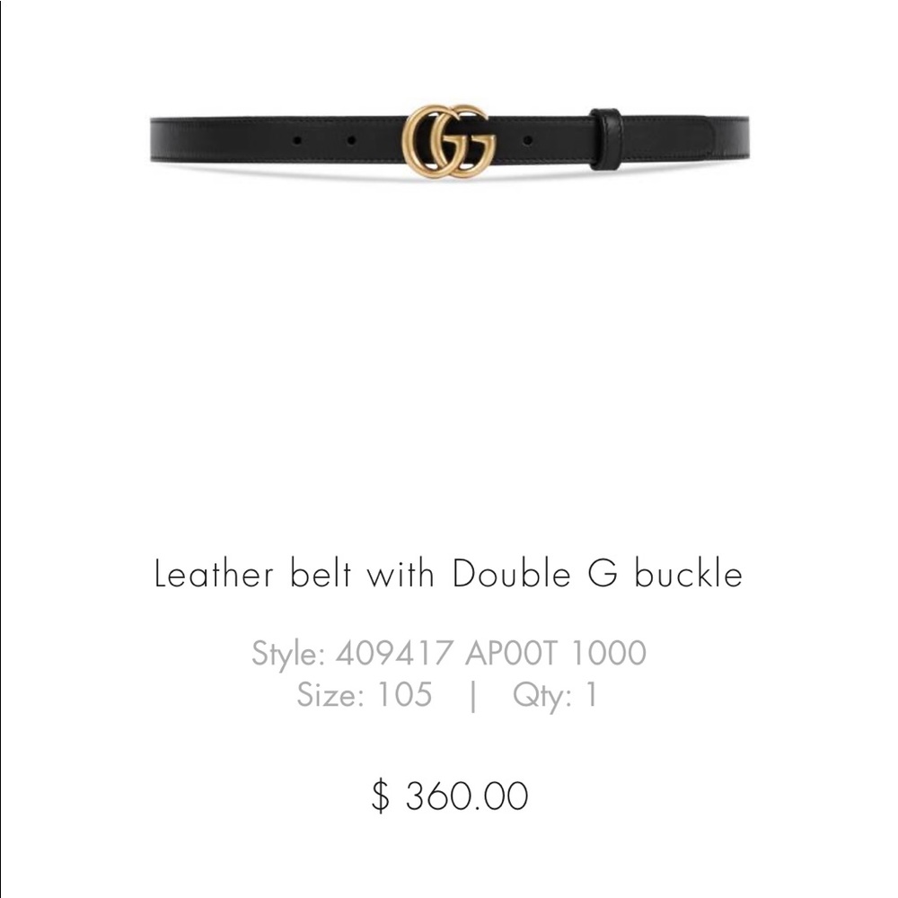 Gucci  belt-authentic/never worn/tried on!